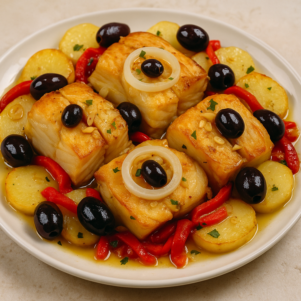 Cod in Portuguese fashion
