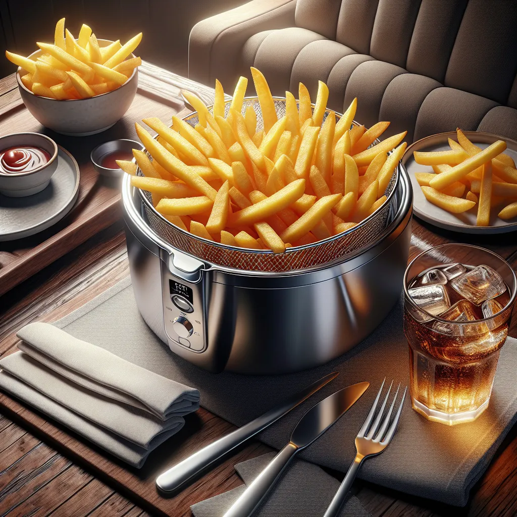 Crispy fried potato in Airfryer: Oil and irresistible!