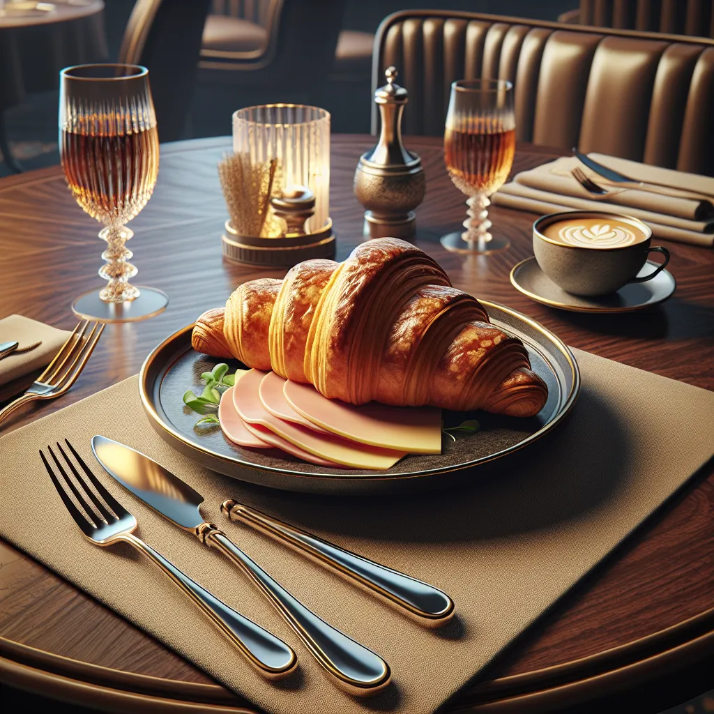 Croissant Recipe for Ham and Cheese