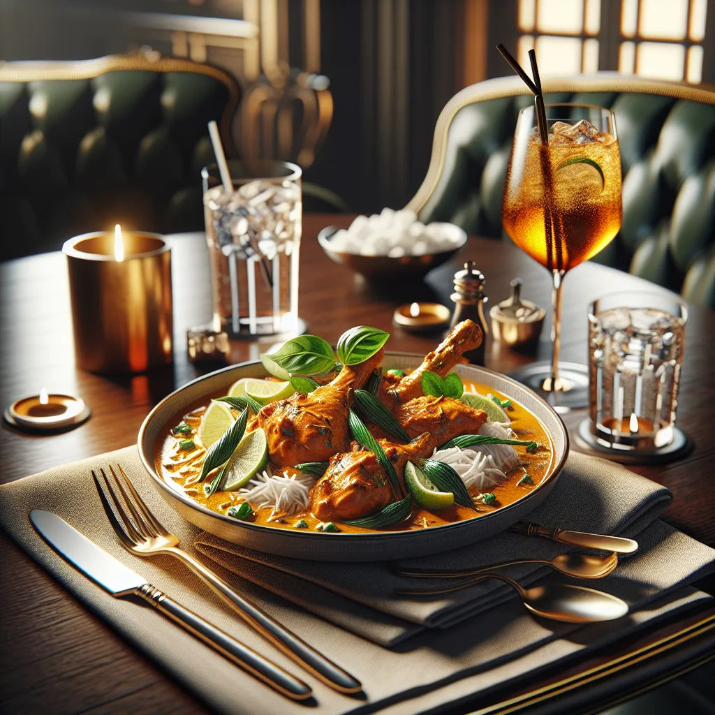 Curry Chicken with Thai coconut