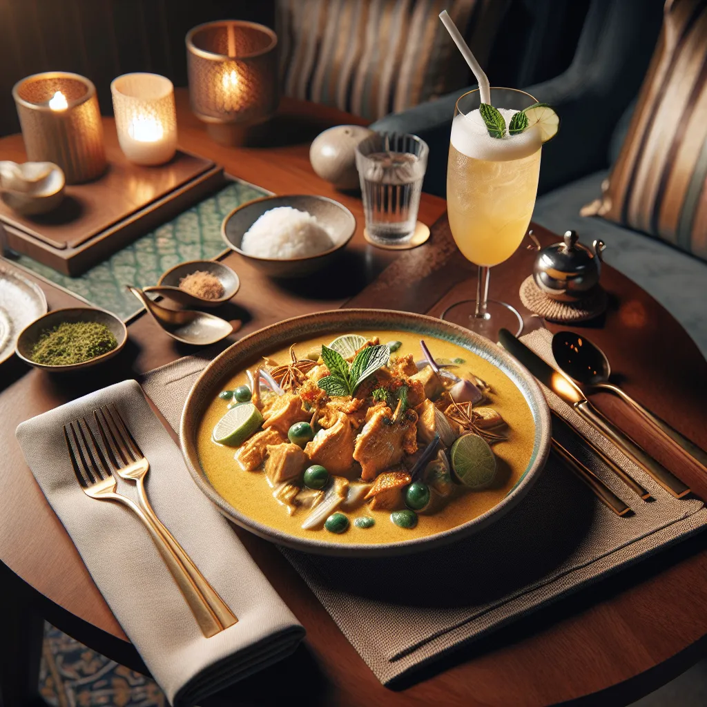Thai Curry Chicken with Coconut Milk