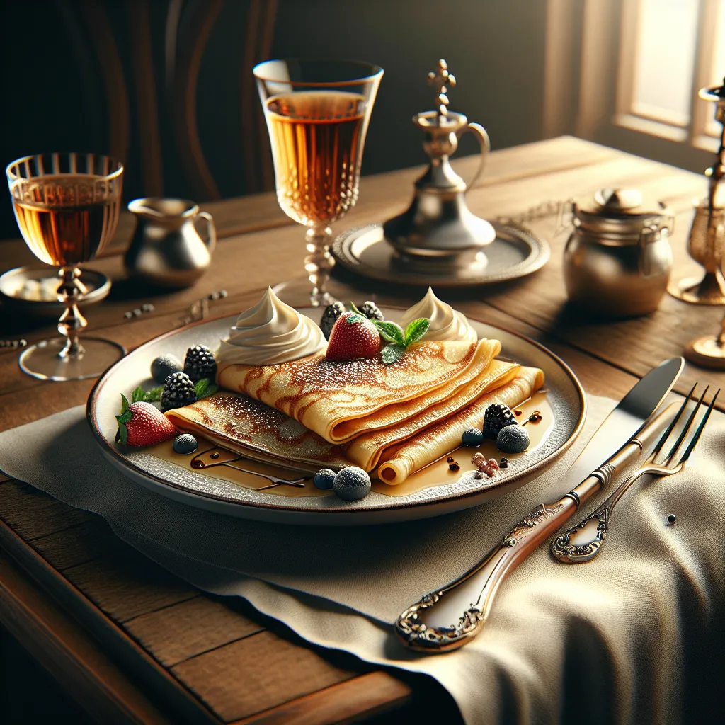 Suzette crepes: French elegance in dessert