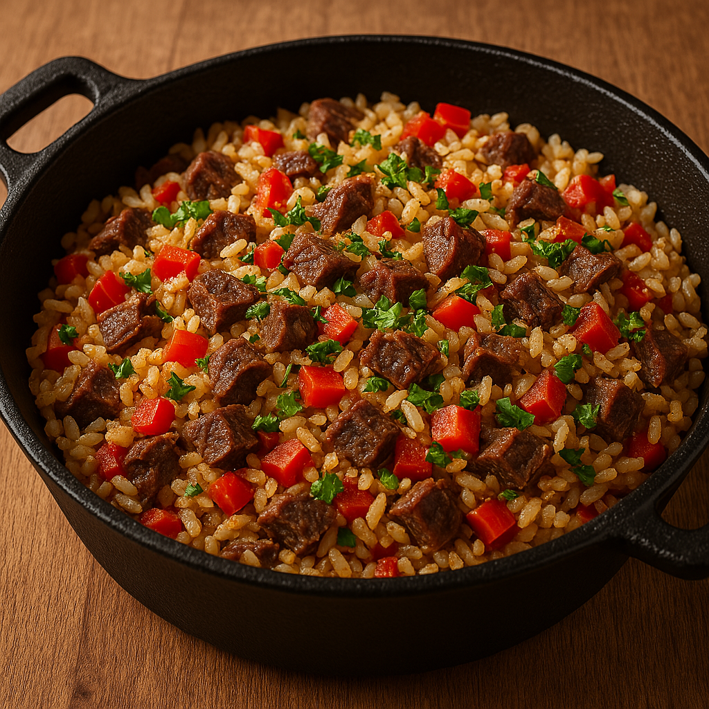Gaucho Recipe: Charque Carreteiro
