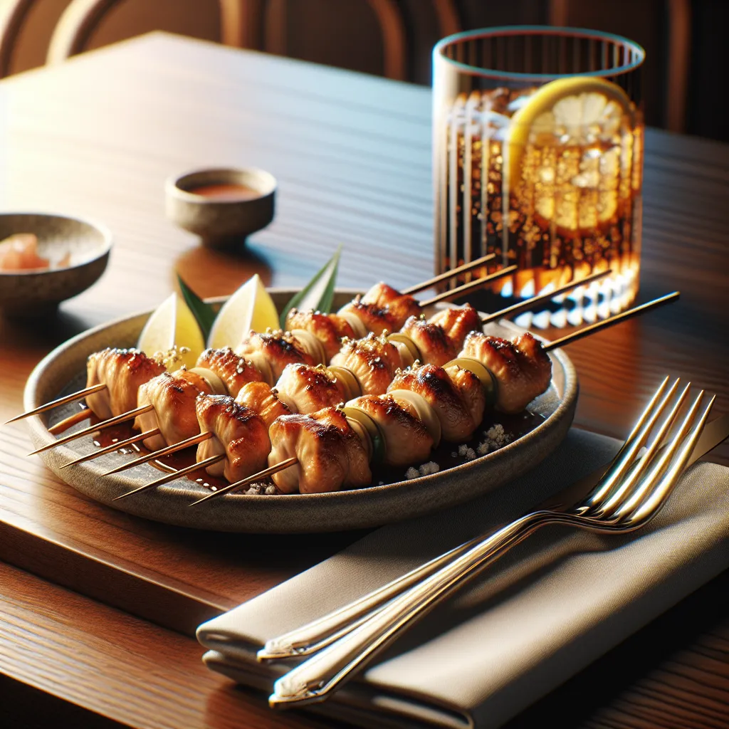 Recipe: Yakitori (Japanese chicken skewer)