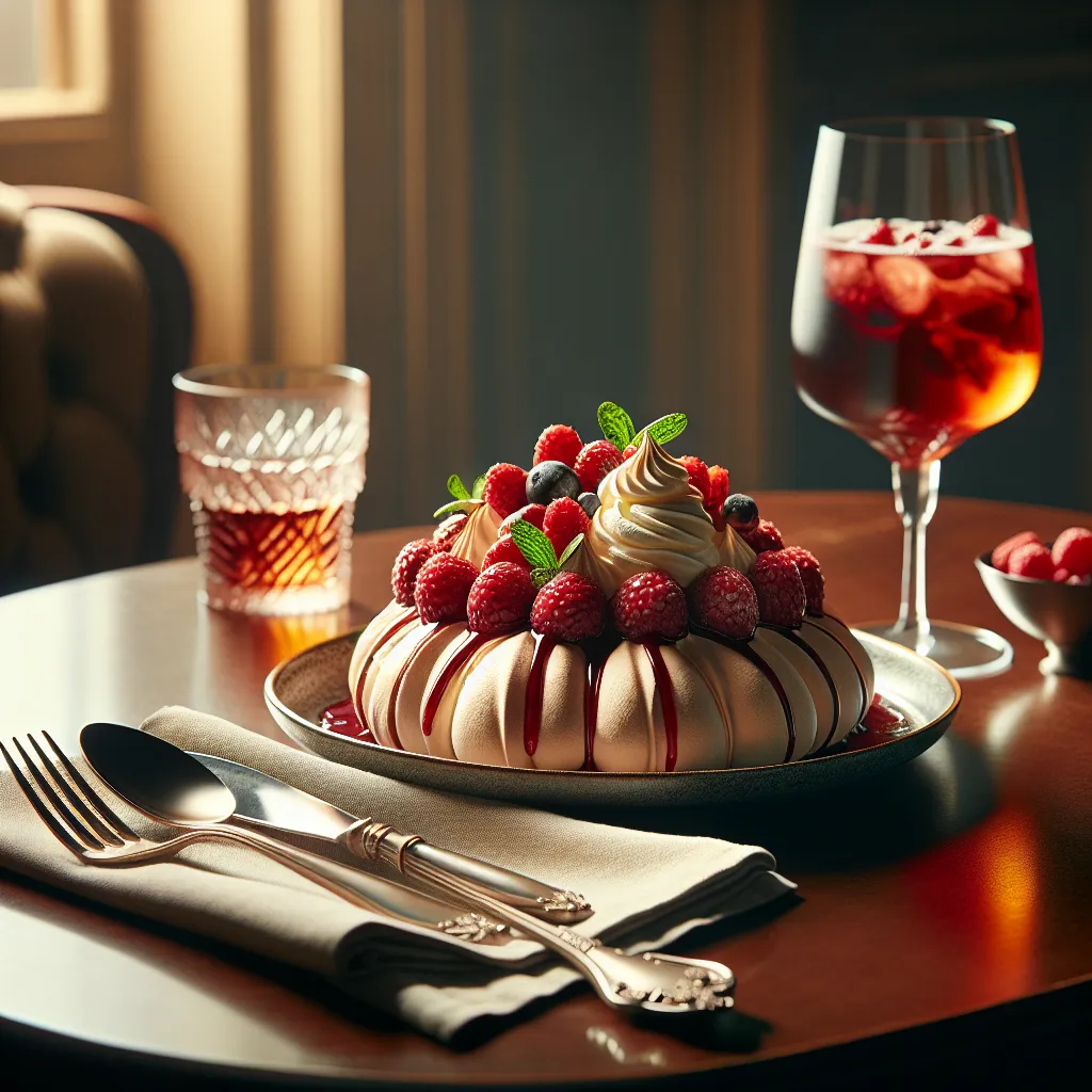 Red Fruit Pavlova with Mascarpone Cream