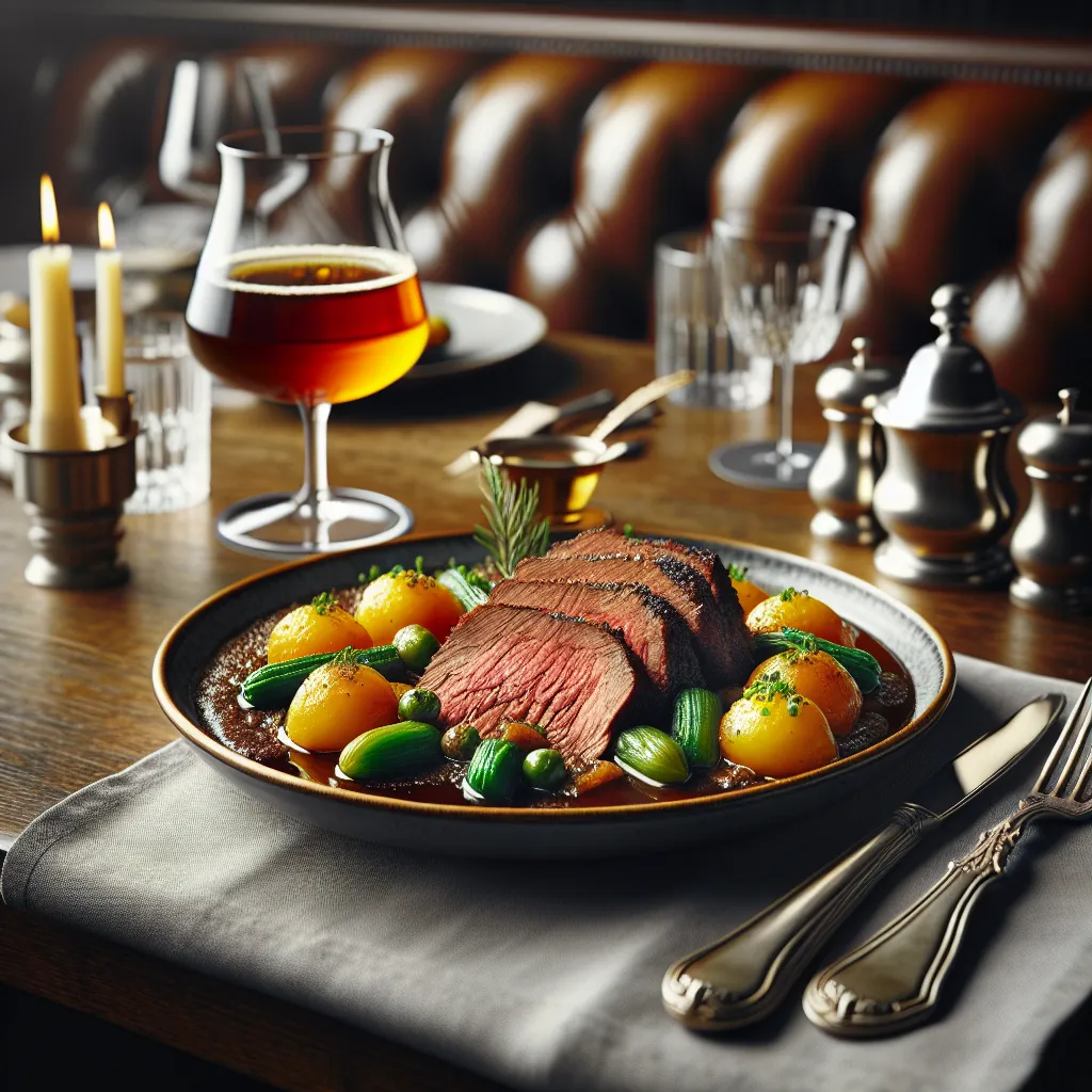 Sauerbraten recipe (beef roast in bittersweet sauce)