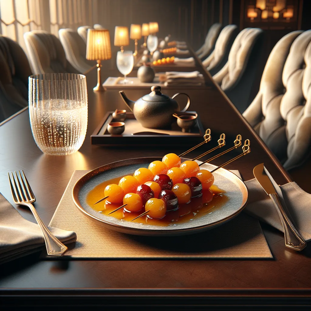Tanghulu: Caramelized Fruit Skewers - a sweet Chinese tradition