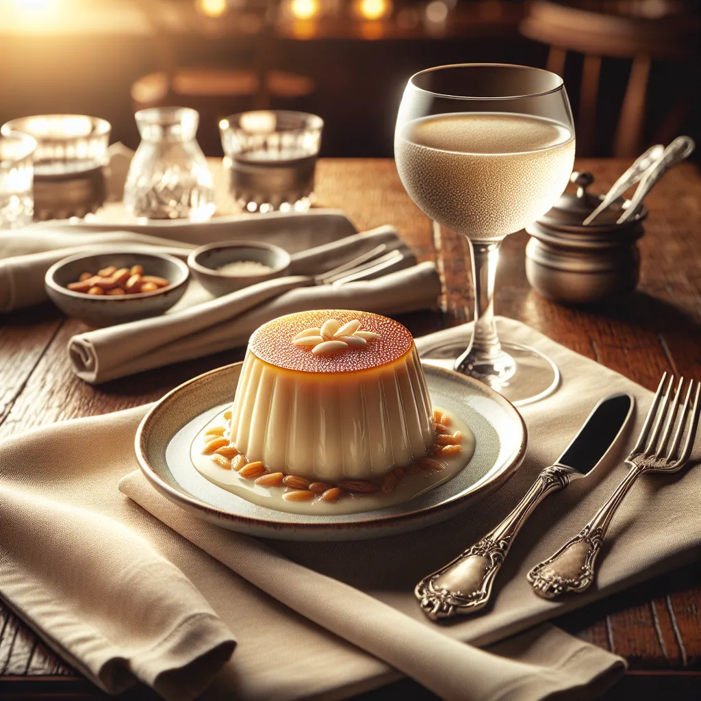 Traditional milk pudding
