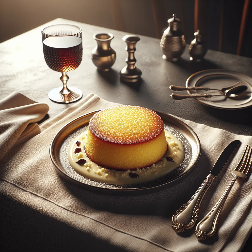 Grandma's creamy cornmeal cake